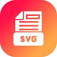 diseño de icono creativo de archivo svg vector