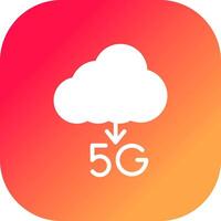 5G Download Creative Icon Design vector