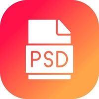 diseño de icono creativo de archivo psd vector