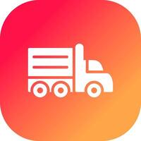 Truck Creative Icon Design vector