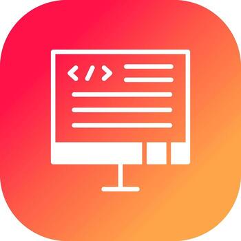 Code Creative Icon Design vector