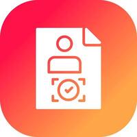 Approval Creative Icon Design vector