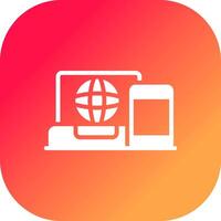 Multi Platform Creative Icon Design vector