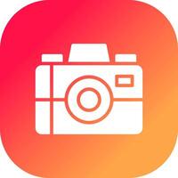 Camera Creative Icon Design vector