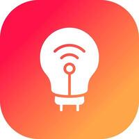 Smart Light Creative Icon Design vector