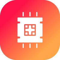 diseño de icono creativo del procesador vector