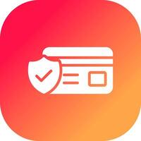 Payment Security Creative Icon Design vector