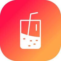 Orange Juice Creative Icon Design vector