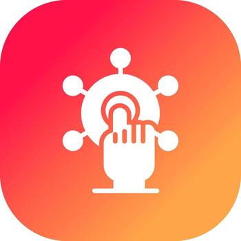 interactividad creativo icono diseño vector