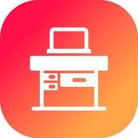 Workplace Creative Icon Design vector