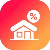 Home Mortgage Creative Icon Design vector