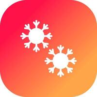 Snowflake Creative Icon Design vector