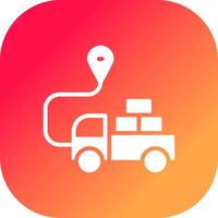 Delivery Creative Icon Design vector