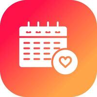 diseño de icono creativo de calendario vector