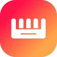 Comb Creative Icon Design vector