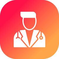 diseño de icono creativo médico vector