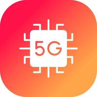 5G Creative Icon Design vector