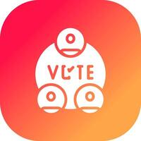 Elections Creative Icon Design vector