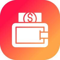 Pay Cash Creative Icon Design vector