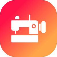 Sewing Machine Creative Icon Design vector