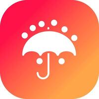 Umbrella Creative Icon Design vector