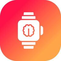 inteligente reloj creativo icono diseño vector