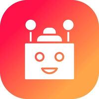 Chatbot Creative Icon Design vector