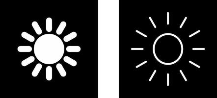 Sun Vector Icon