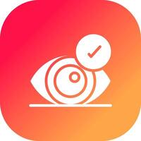 Healthy Eye Creative Icon Design vector