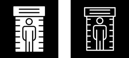 icono de vector de detector de metales