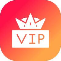 VIP Creative Icon Design vector