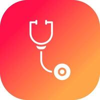 Stethoscope Creative Icon Design vector