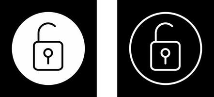 Open Lock Vector Icon