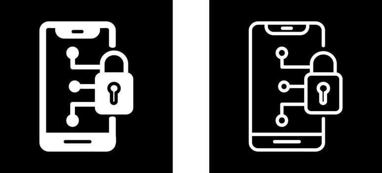 Secure Device Vector Icon