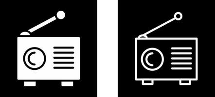 Old Radio Vector Icon