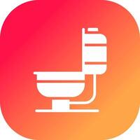 Toilet Creative Icon Design vector