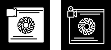 Camera Lens Vector Icon