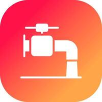 Faucet Creative Icon Design vector