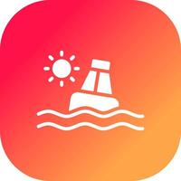 Buoy Creative Icon Design vector