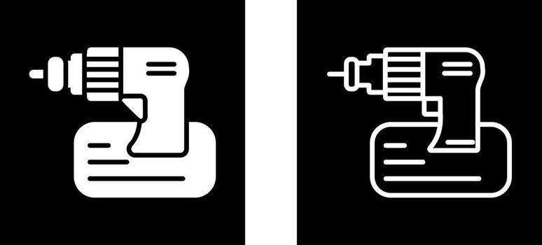 Drill Machine Vector Icon