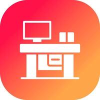 Desk Creative Icon Design vector