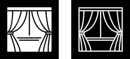 Curtains Vector Icon