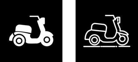 icono de vector de scooter