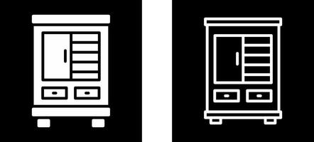 Shelves Cabinet Vector Icon