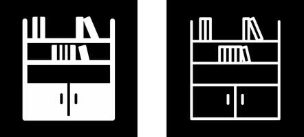 Book Shelf Vector Icon