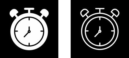 icono de vector de reloj grande