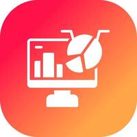 Data Analytics Creative Icon Design vector