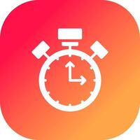 Timer Creative Icon Design vector