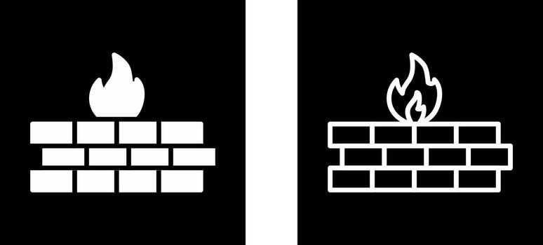 Firewall Vector Icon