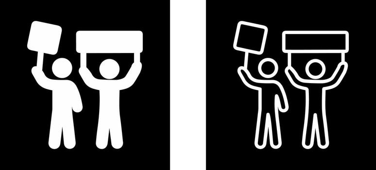 Protester Vector Icon